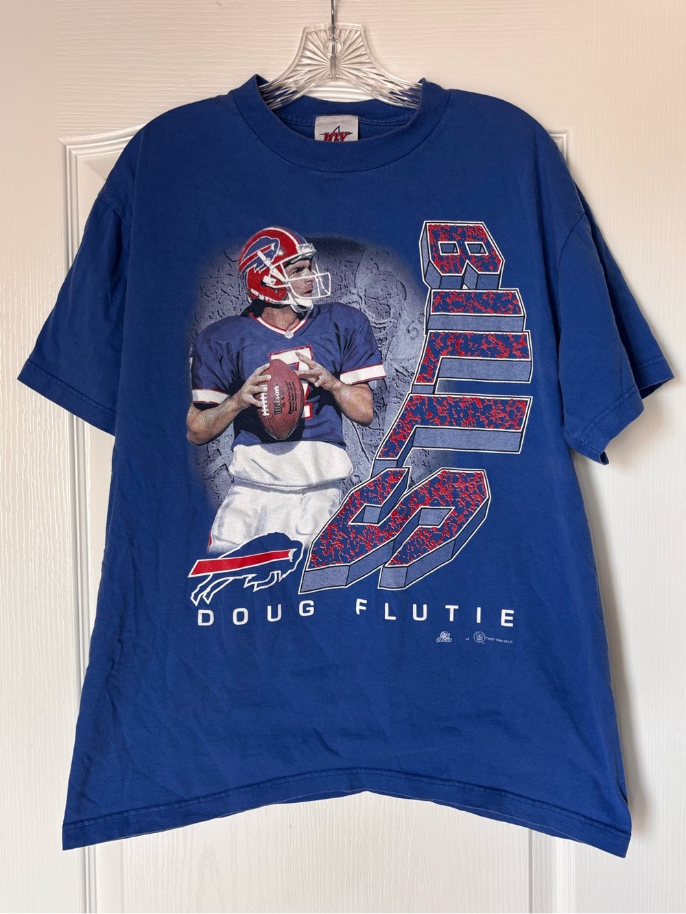 Vintage Doug Flutie Buffalo Bills NFL Shirt Football men’s size large